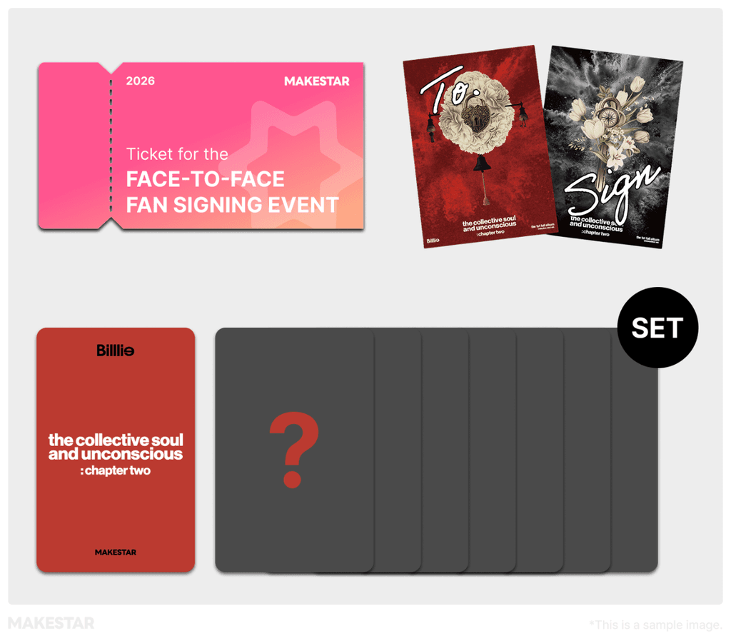 Fan Signing Event Poster Example Billlie the 1st Full Album [the collective soul and unconscious ...
