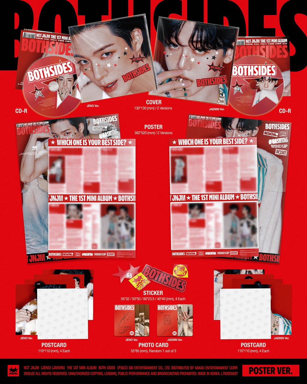 NCT JNJM 1st Mini Album 'BOTH SIDES' SPECIAL PHOTO EVENT & FAN NCT JNJM 1st Mini Album 'BOTH SIDES' SPECIAL PHOTO EVENT & FAN